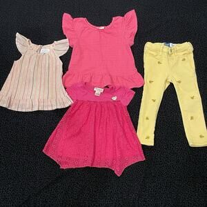 Girls  Bundle Outfits Size 3T Pink Lot of 4 Casual